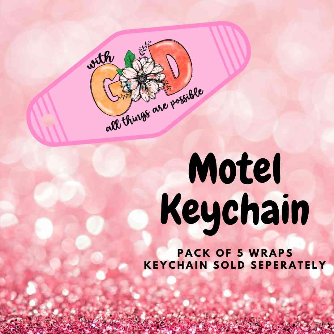Motel Keychain Design 104