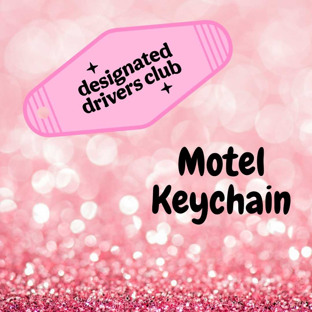 Motel Keychain Design 436
