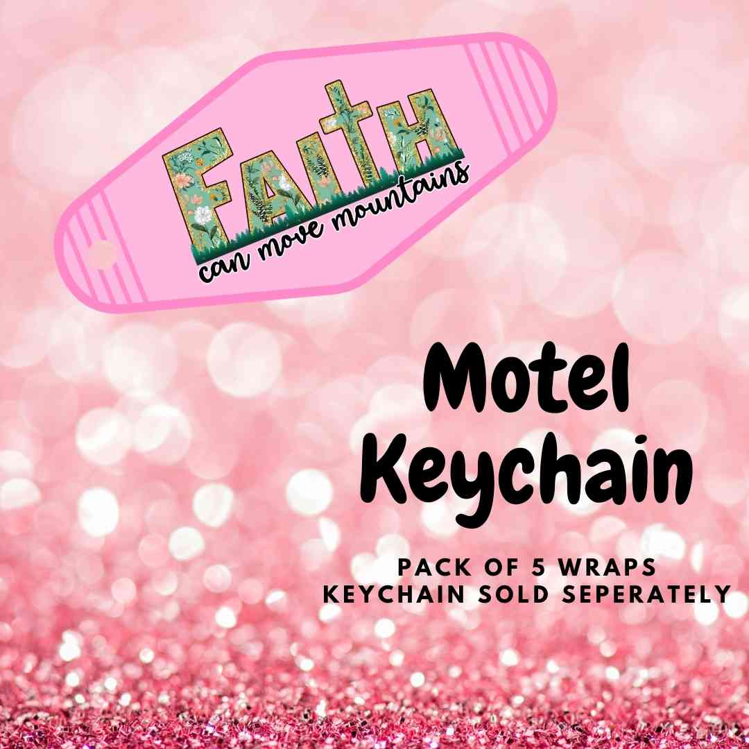 Motel Keychain Design 106