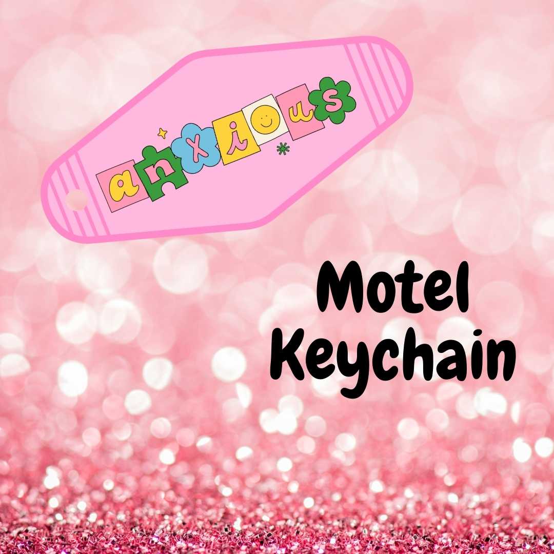 Motel Keychain Design 286