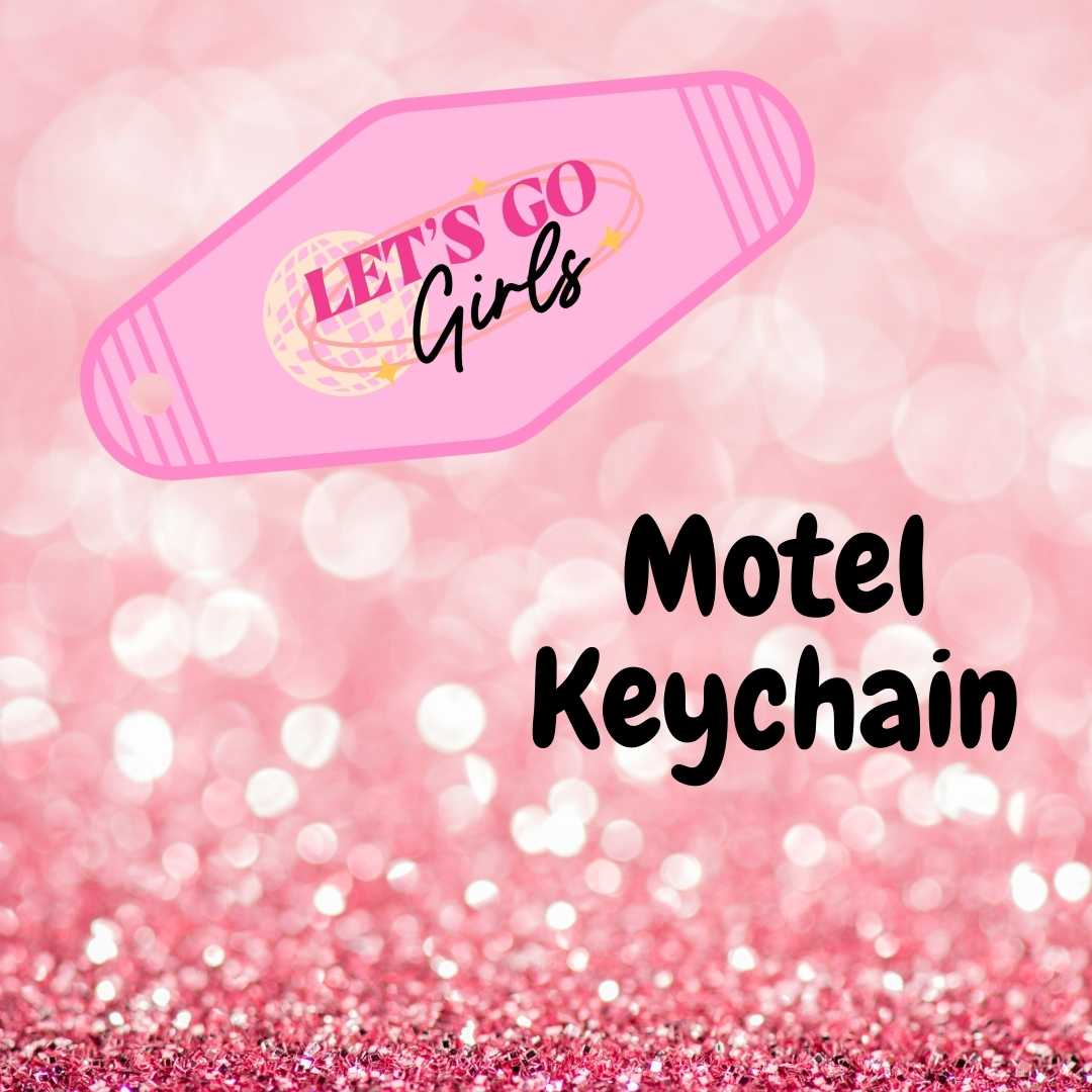 Motel Keychain Design 444