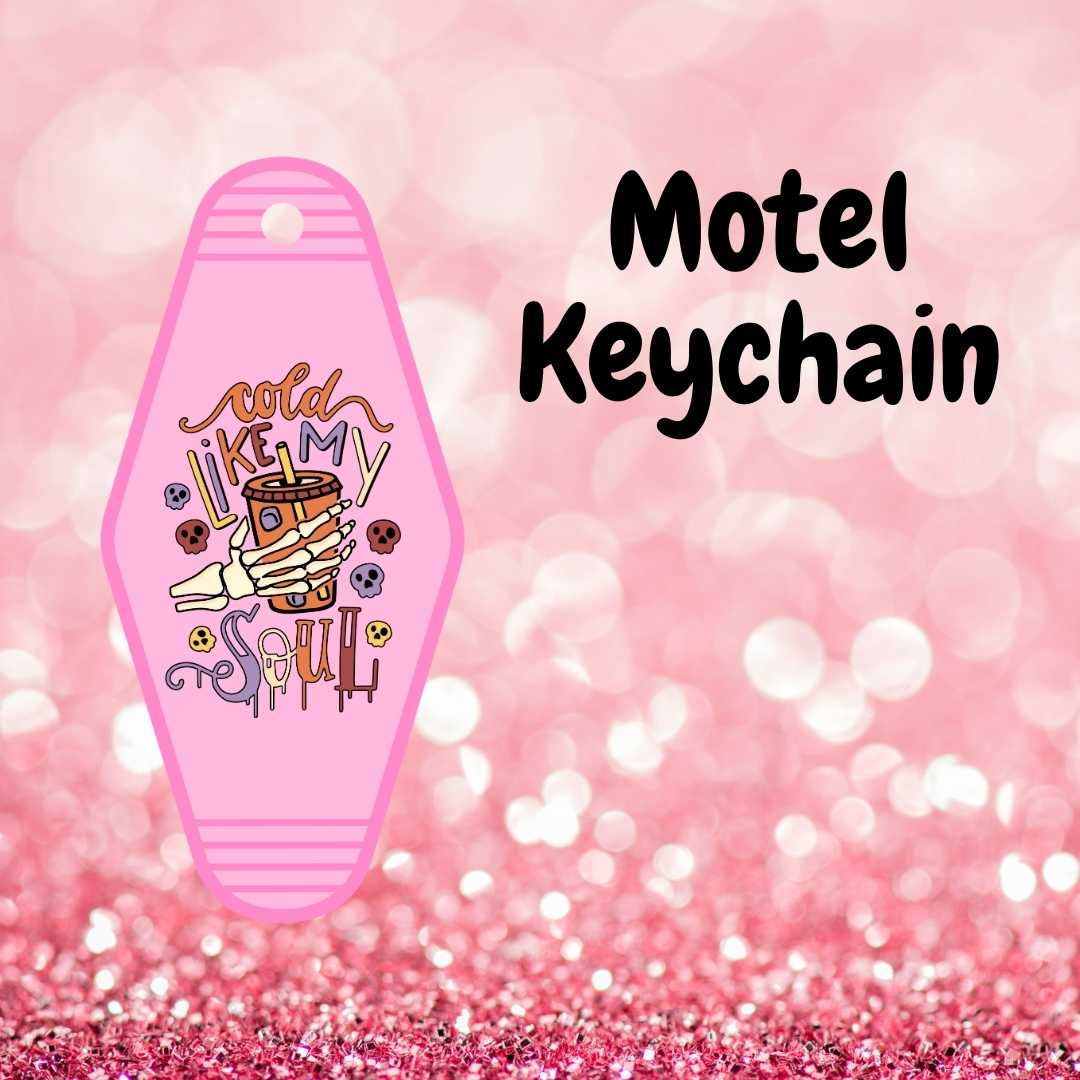 Motel Keychain Design 287