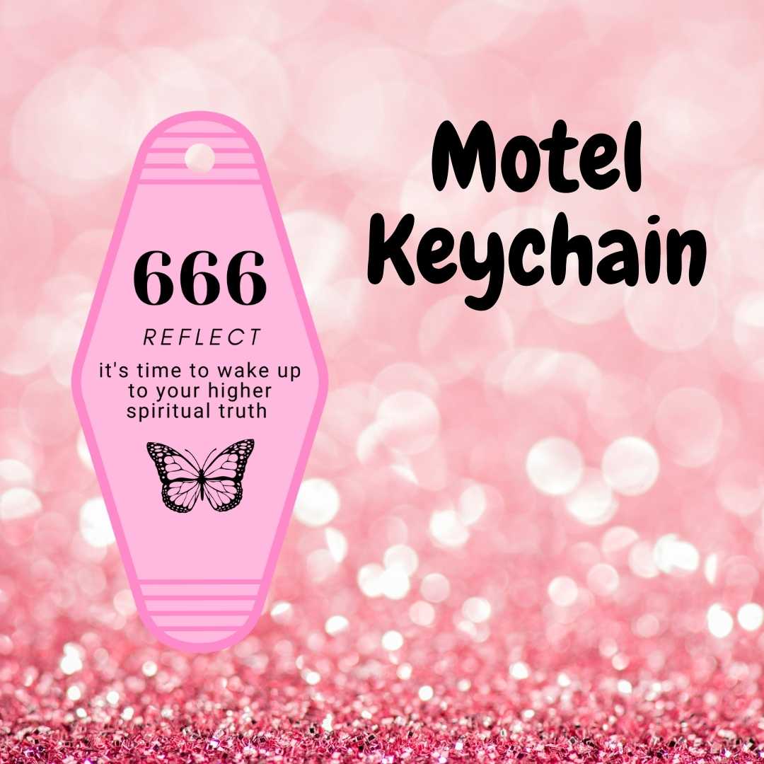 Motel Keychain Design 393