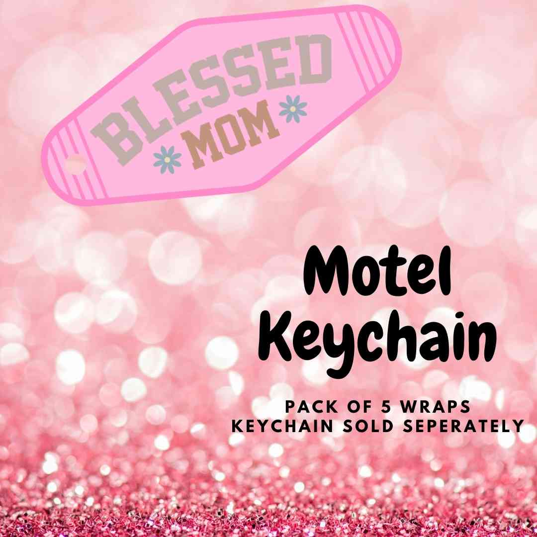 Motel Keychain Design 123