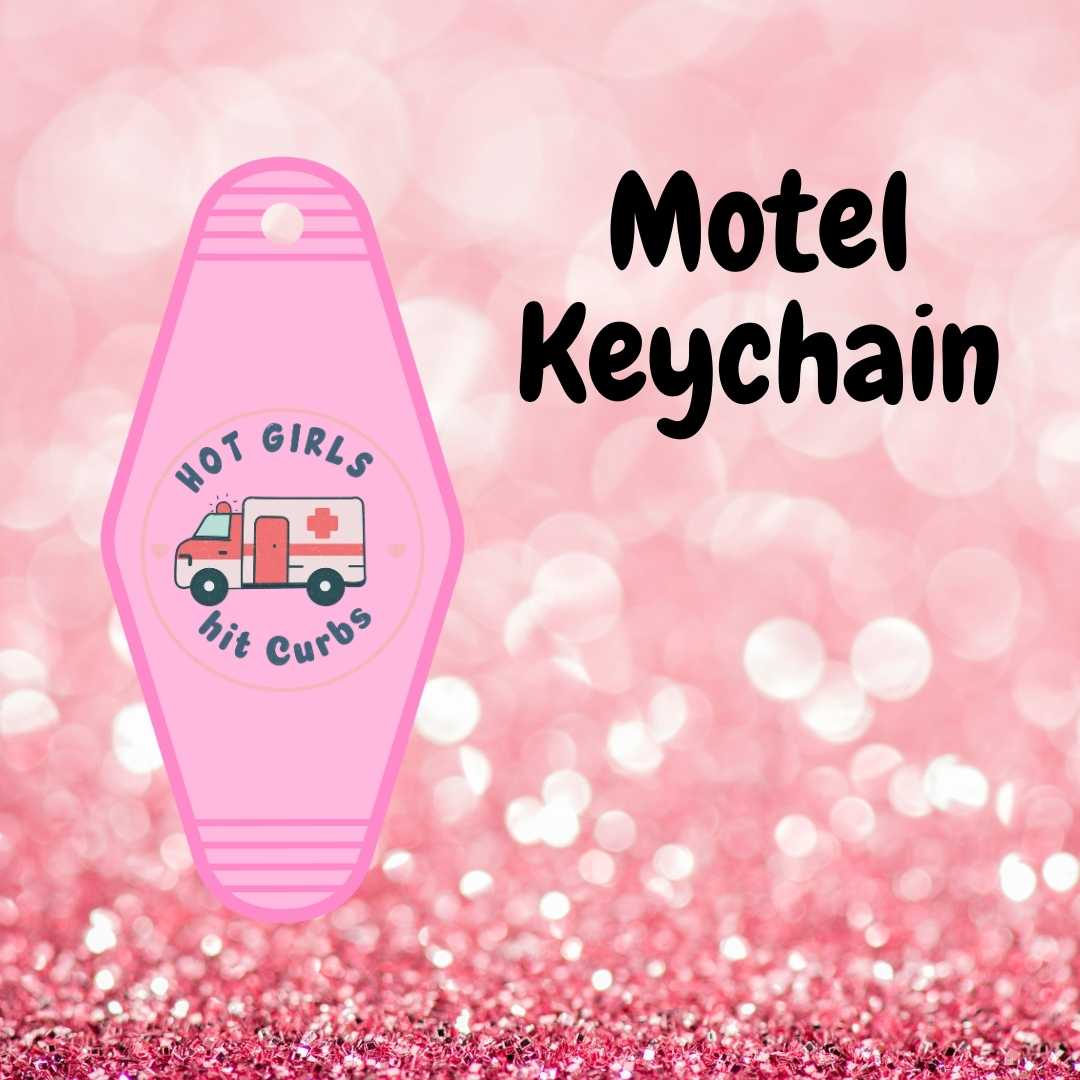 Motel Keychain Design 296