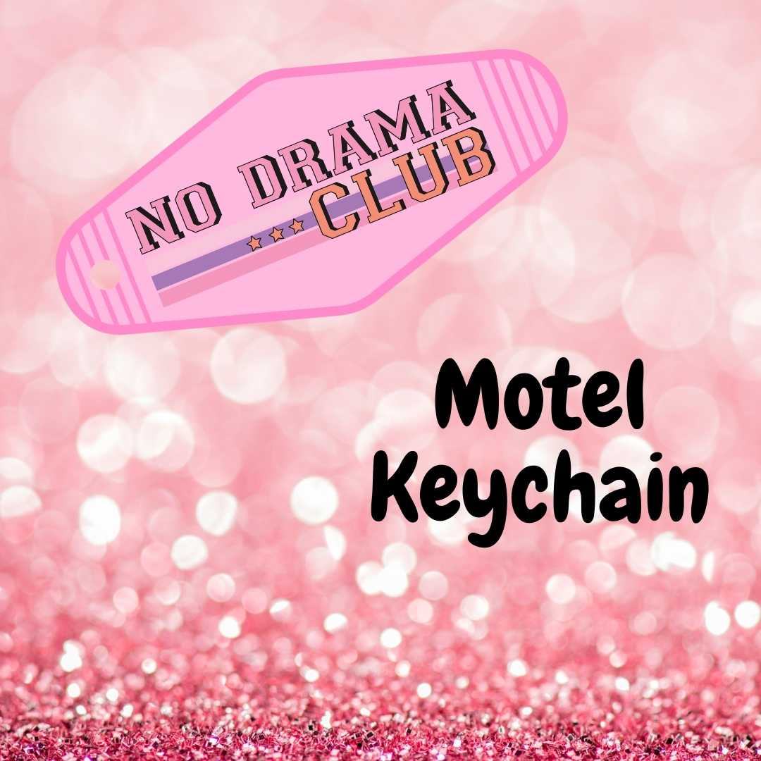 Motel Keychain Design 298
