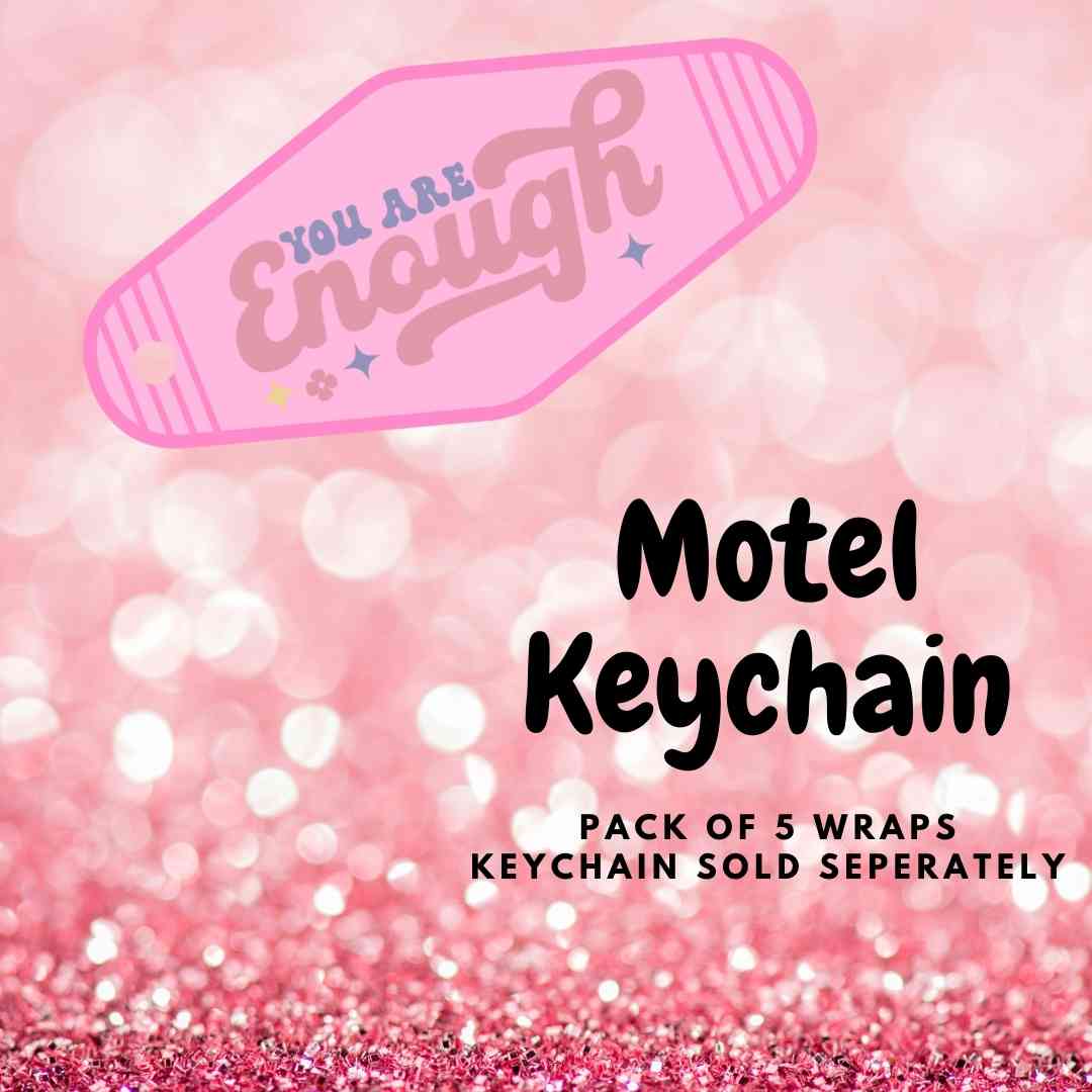 Motel Keychain Design 125