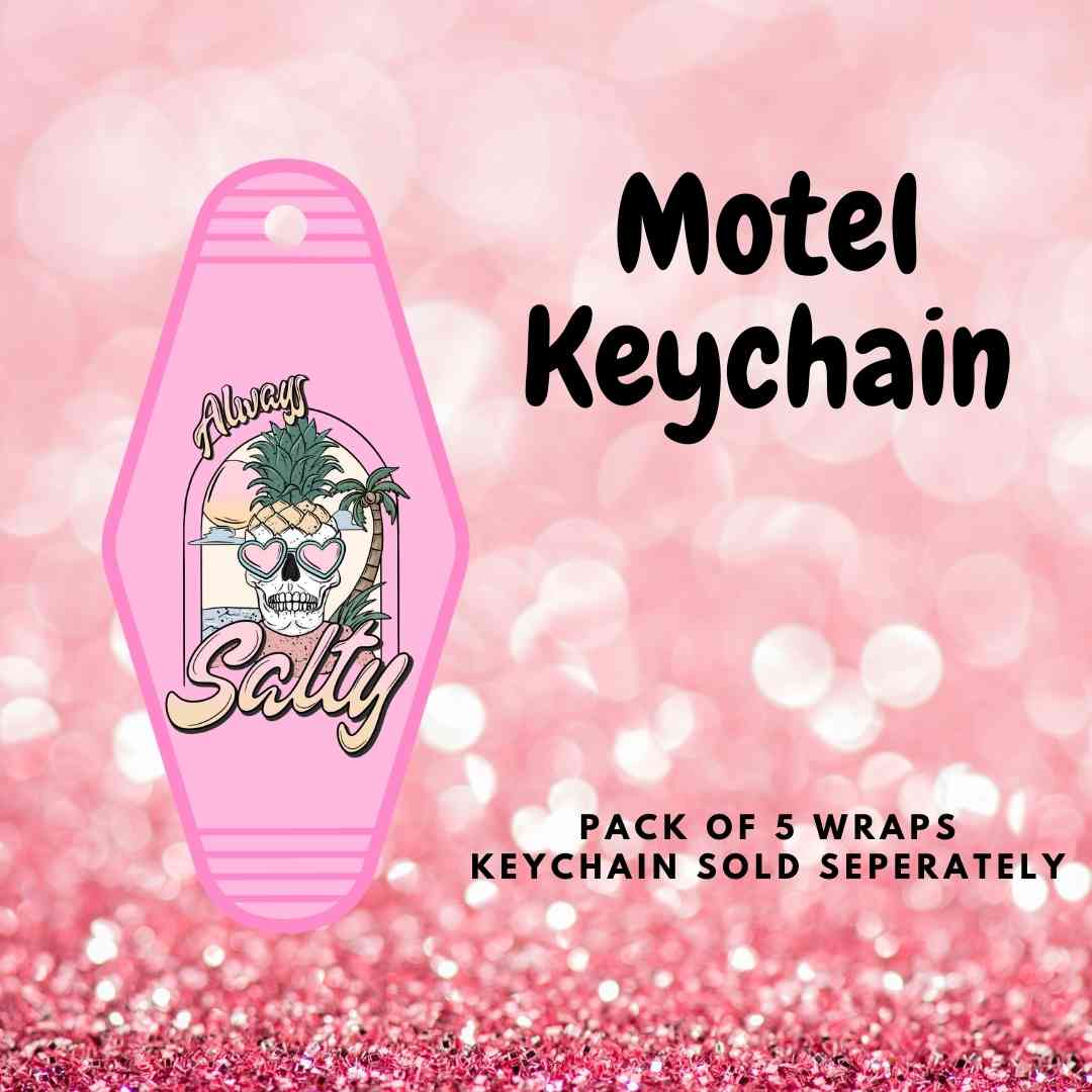 Motel Keychain Design 132
