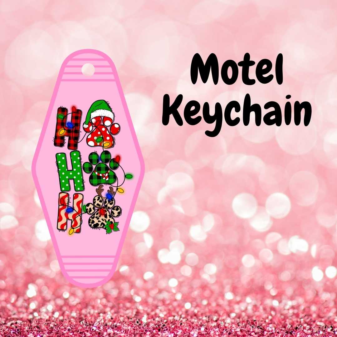 Motel Keychain Design 306