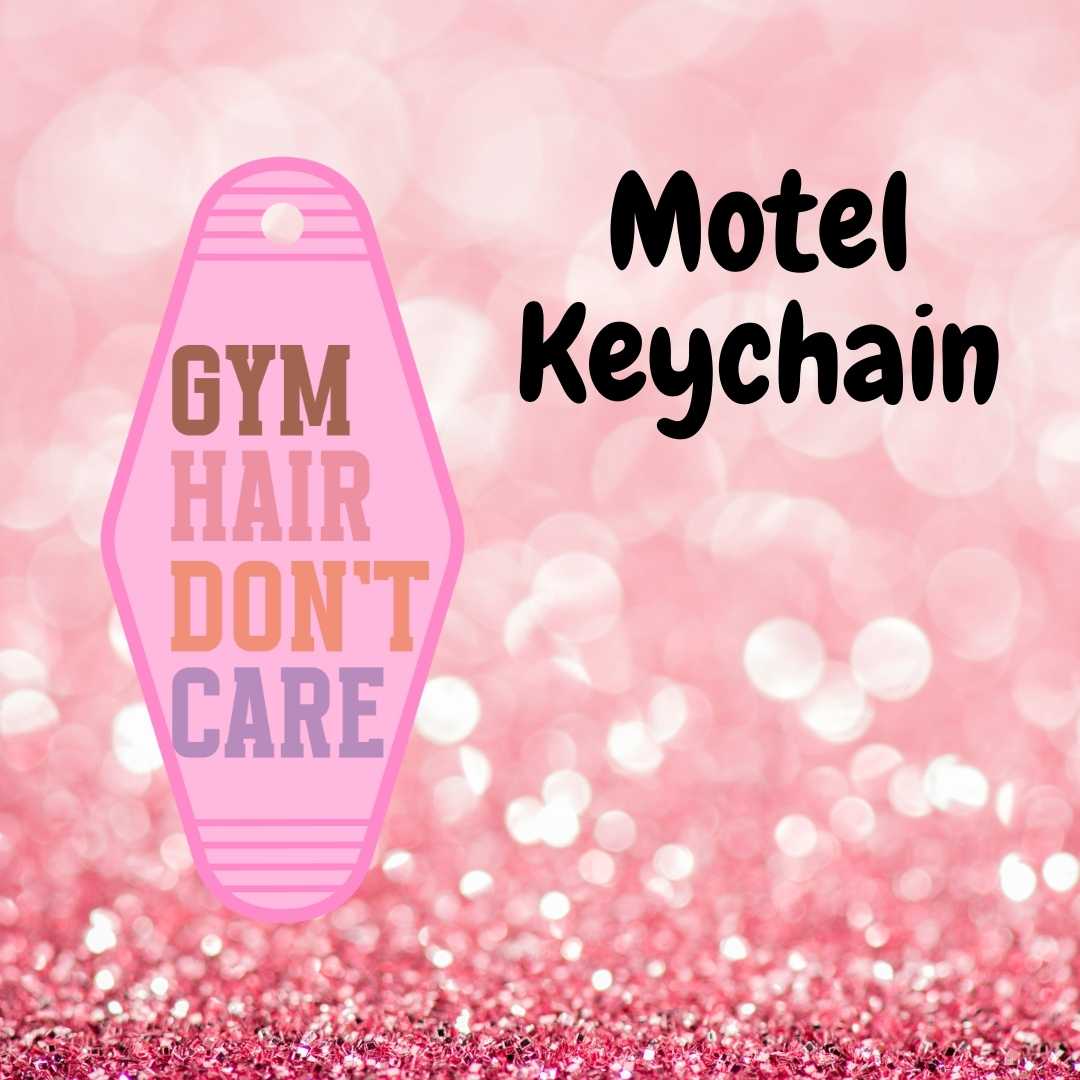 Motel Keychain Design 312