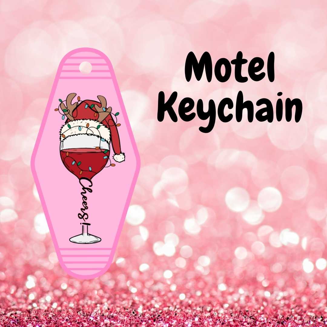 Motel Keychain Design 186