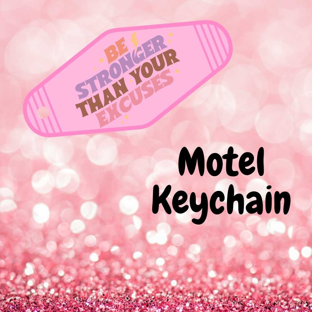 Motel Keychain Design 316