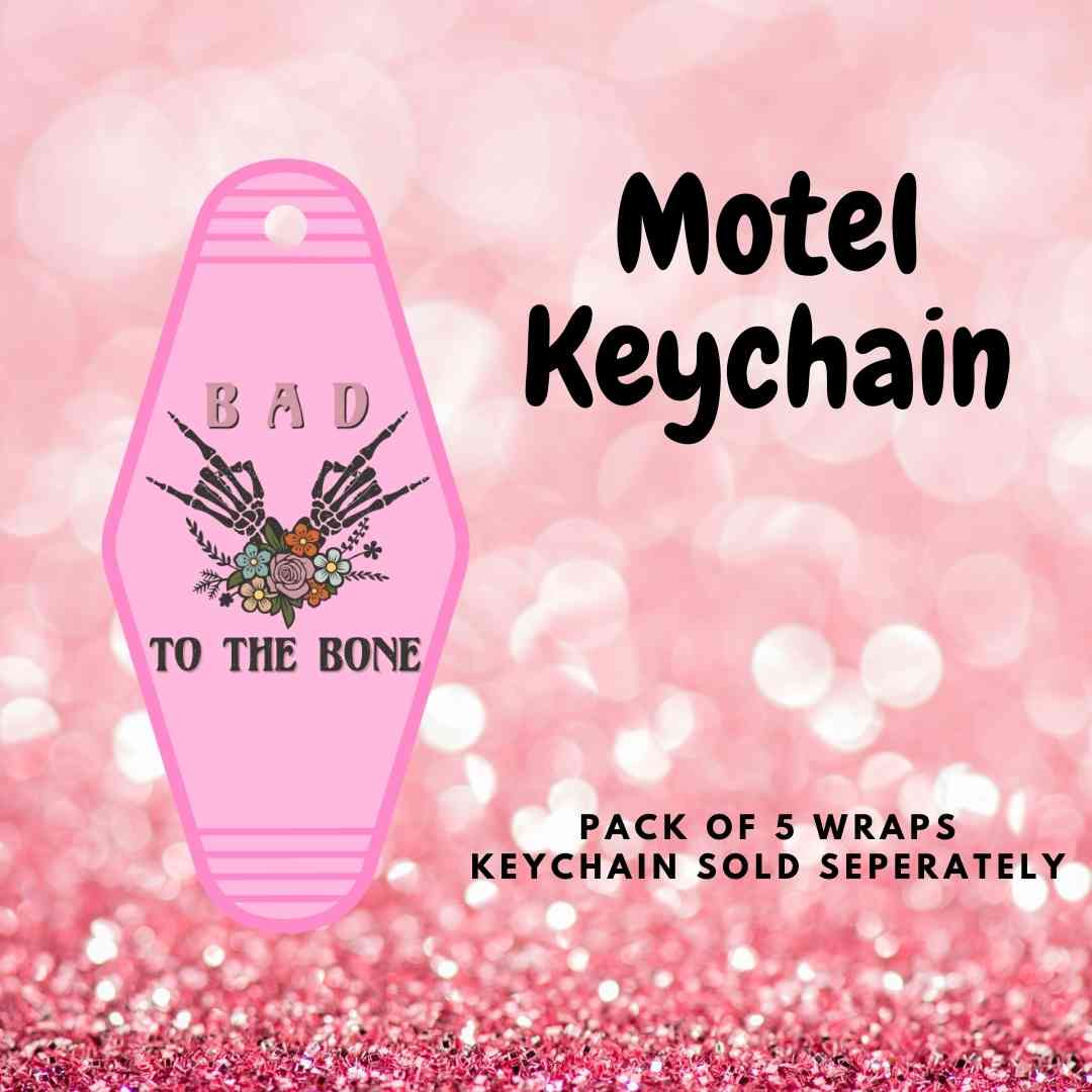 Motel Keychain Design 144