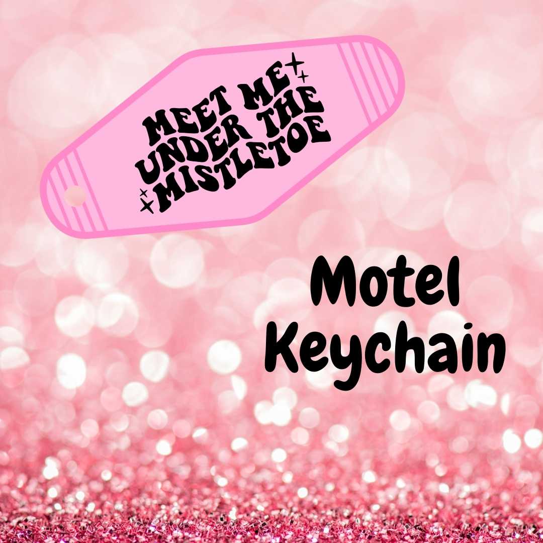 Motel Keychain Design 465