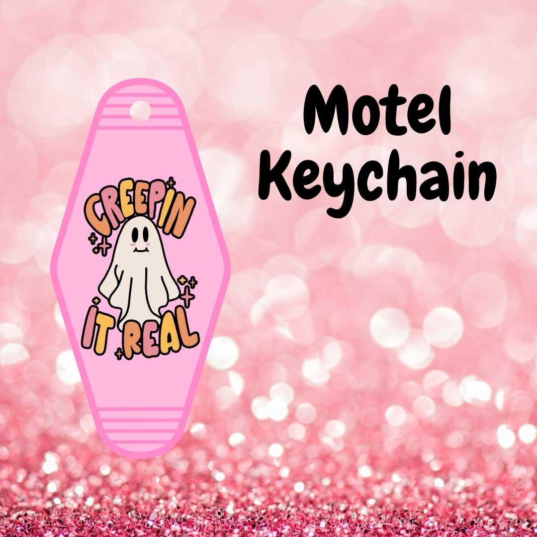 Motel Keychain Design 395