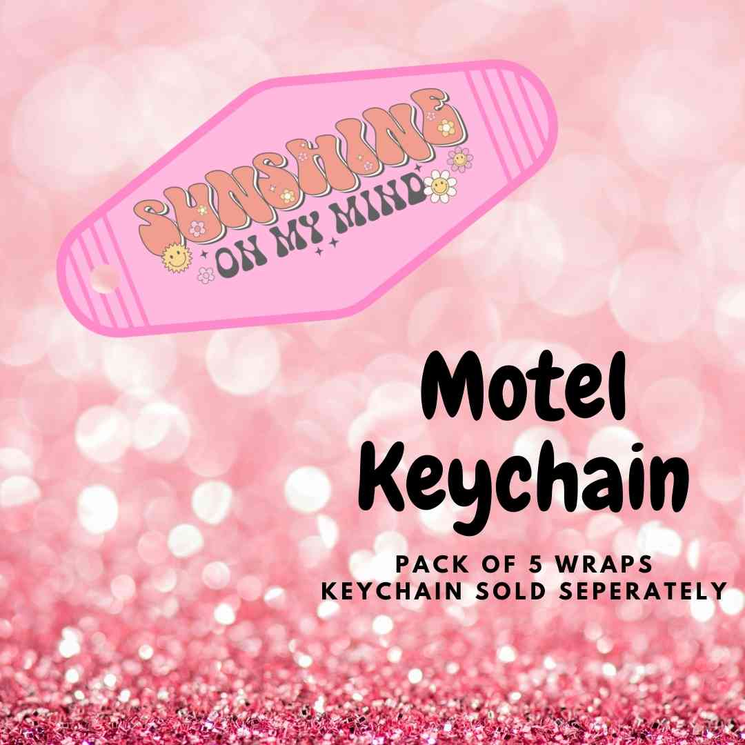 Motel Keychain Design 155