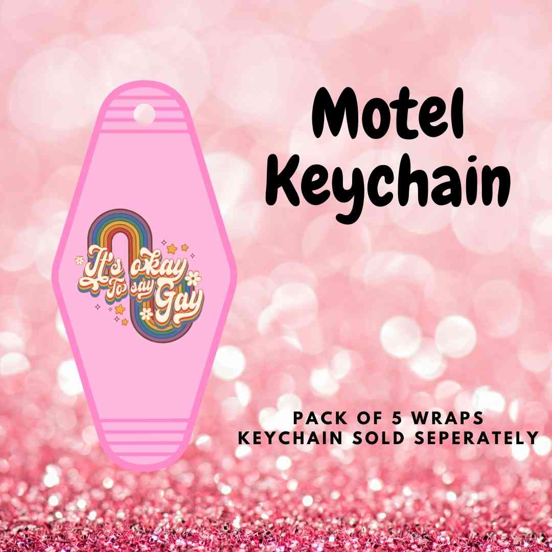 Motel Keychain Design 165