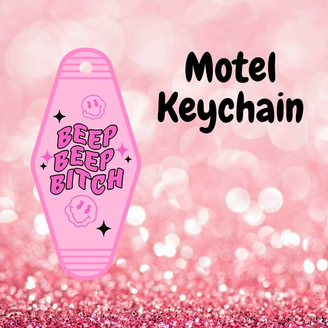 Motel Keychain Design 482