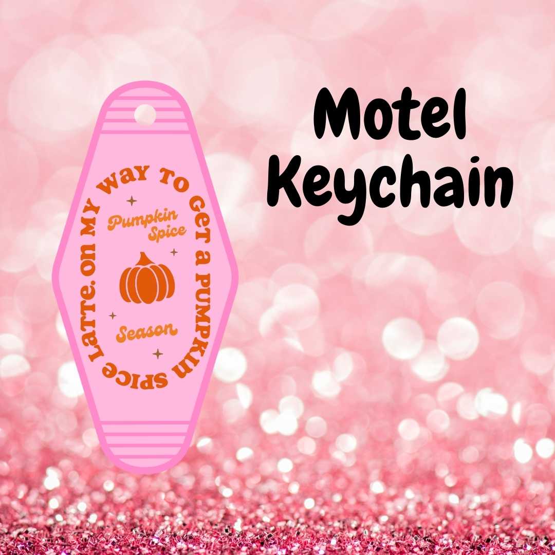 Motel Keychain Design 192