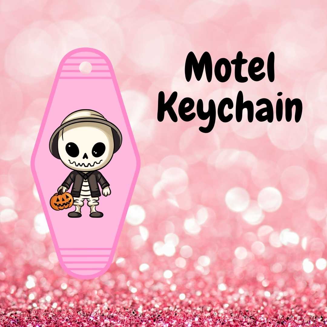 Motel Keychain Design 484