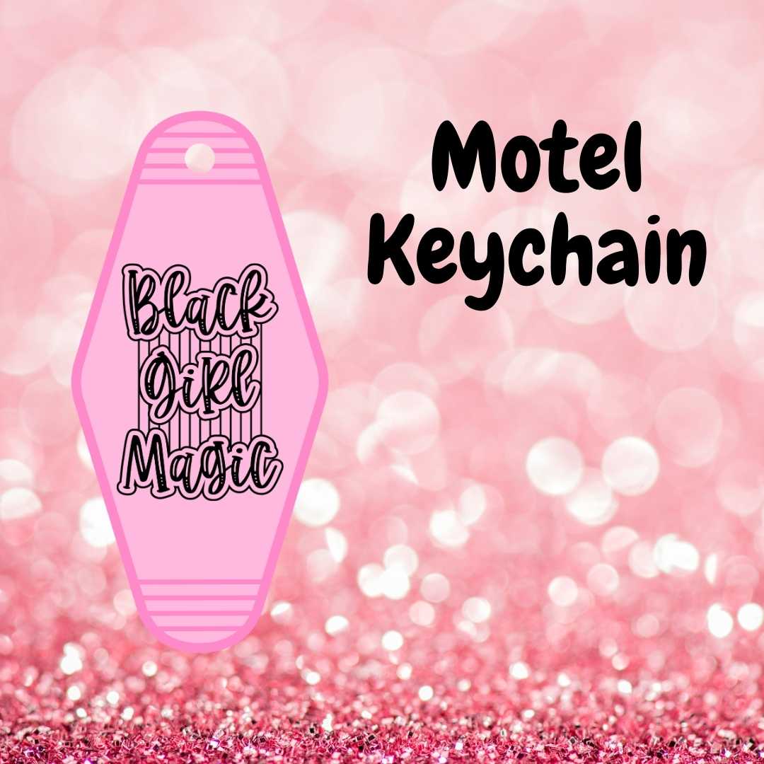 Motel Keychain Design 328