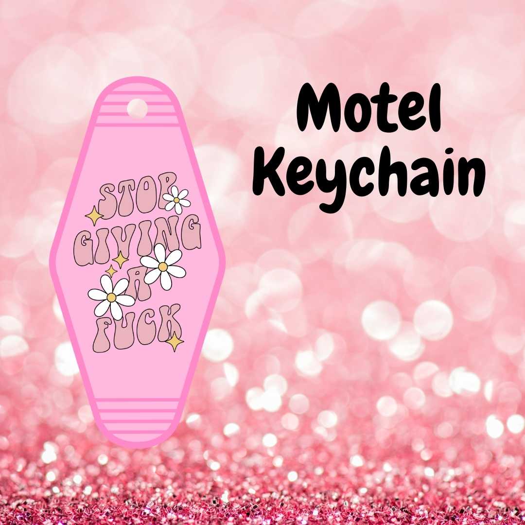 Motel Keychain Design 357