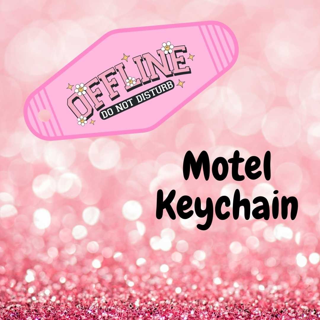 Motel Keychain Design 203
