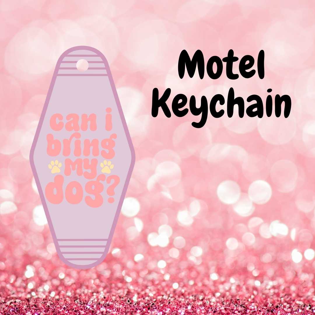 Motel Keychain Design 371
