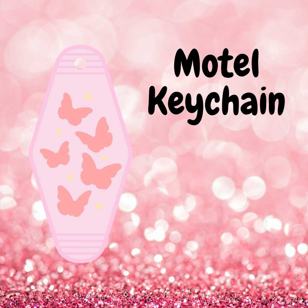 Motel Keychain Design 334