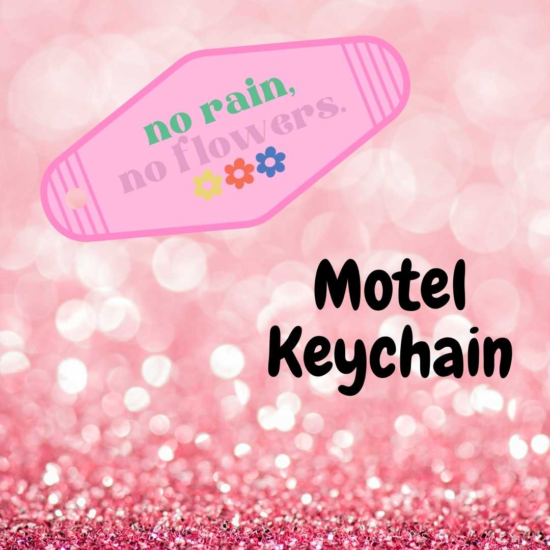 Motel Keychain Design 207