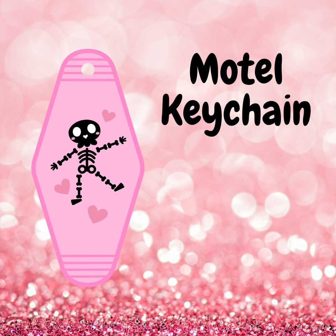 Motel Keychain Design 502