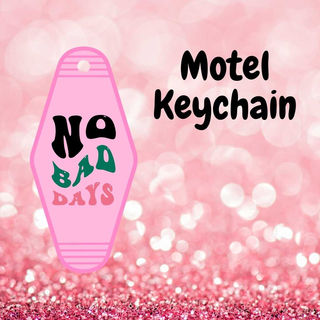 Motel Keychain Design 503