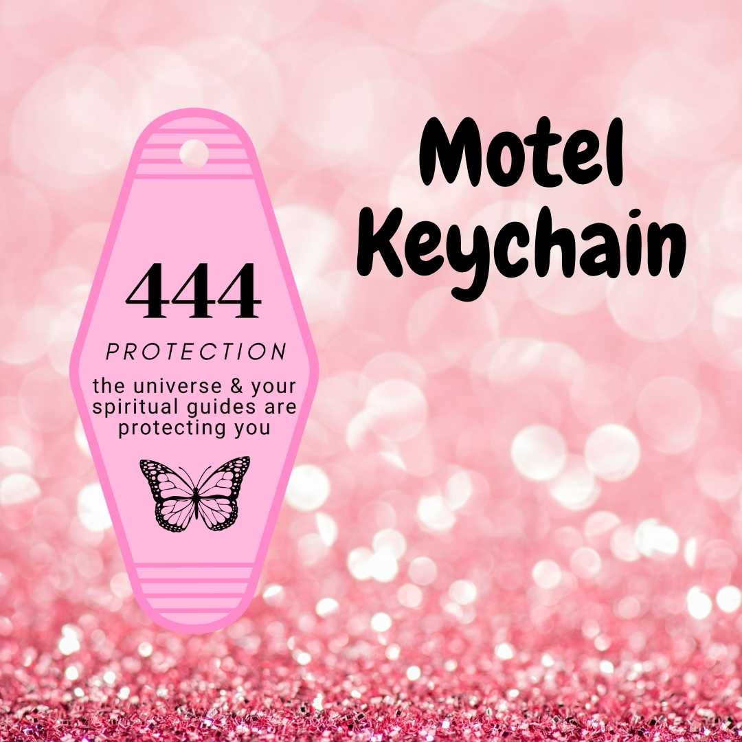 Motel Keychain Design 354