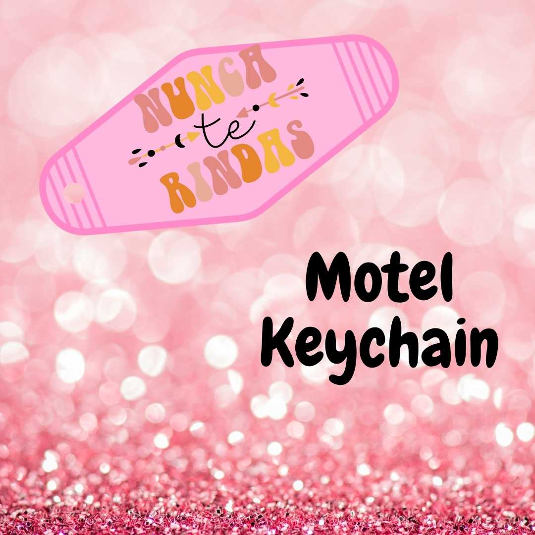 Motel Keychain Design 224