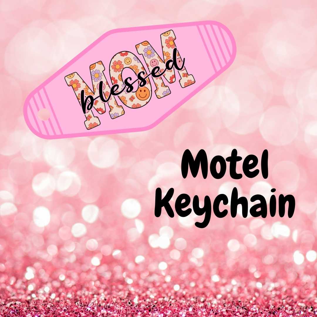 Motel Keychain Design 225