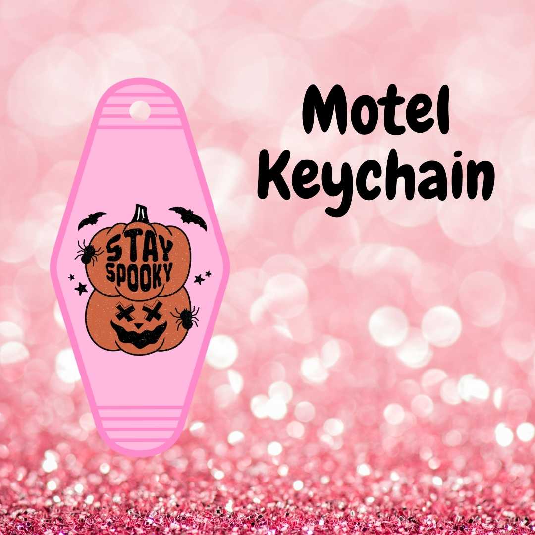 Motel Keychain Design 414
