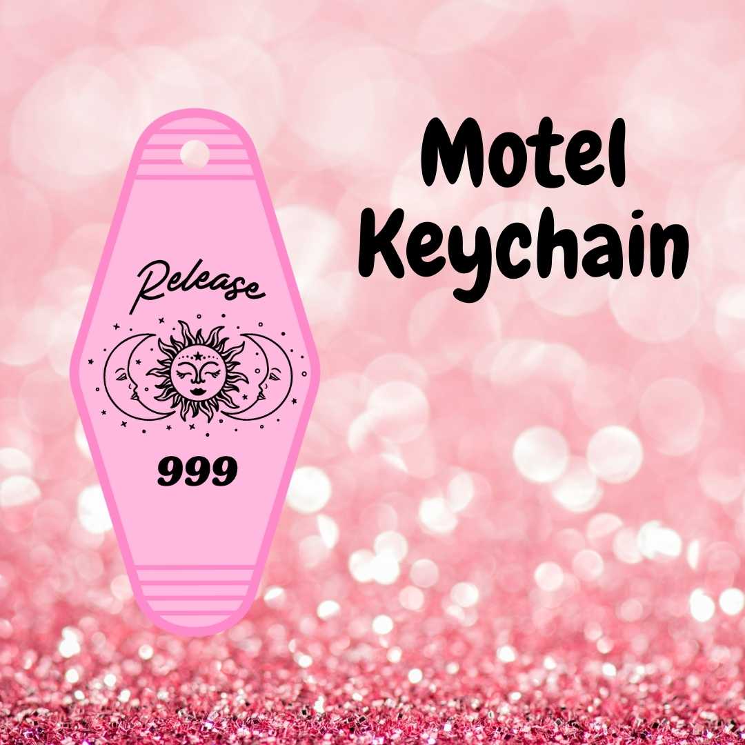 Motel Keychain Design 417