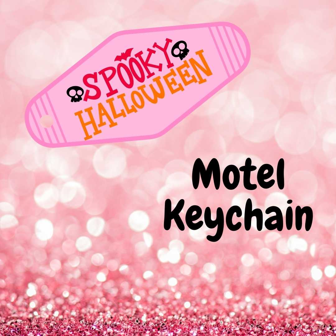 Motel Keychain Design 524