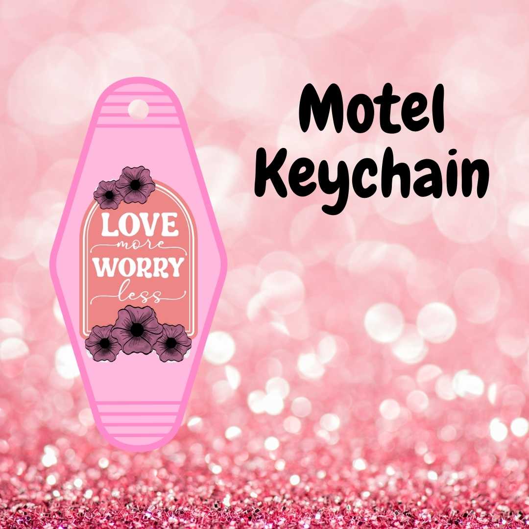 Motel Keychain Design 352