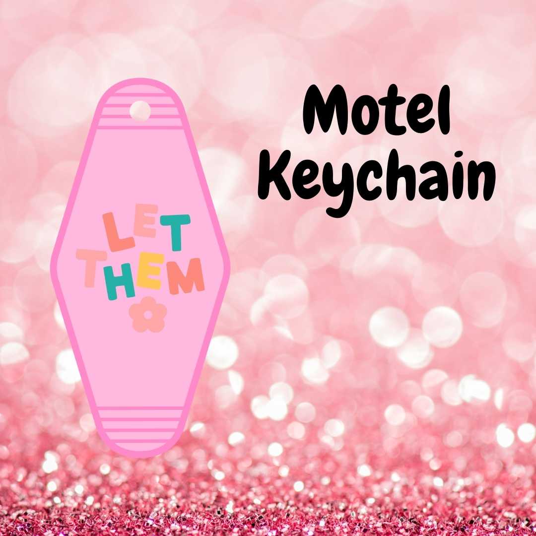 Motel Keychain Design 419