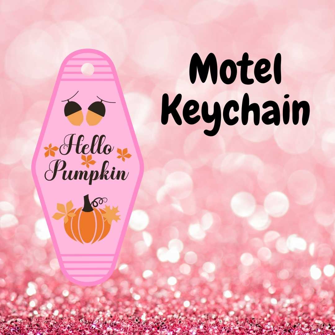 Motel Keychain Design 245