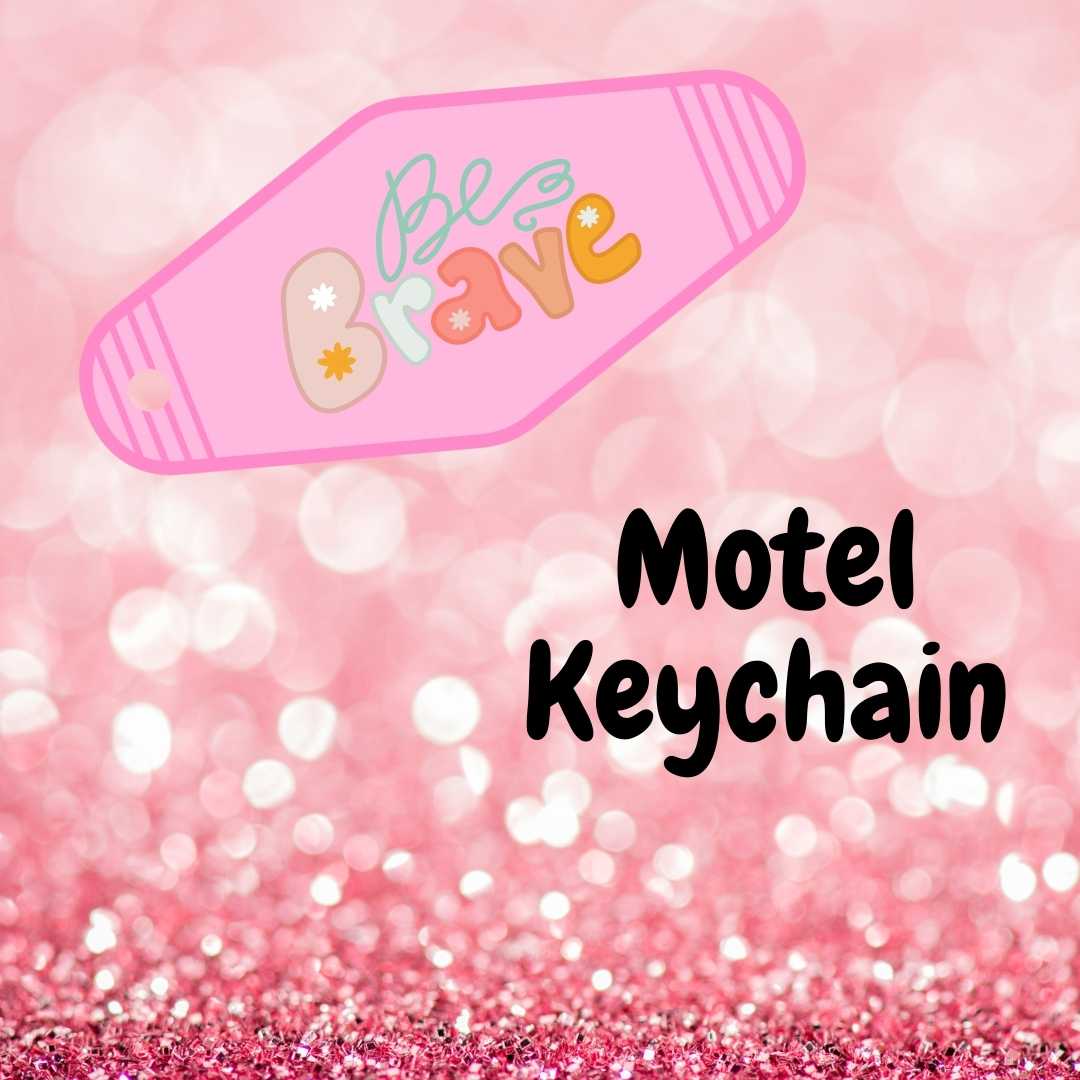 Motel Keychain Design 532