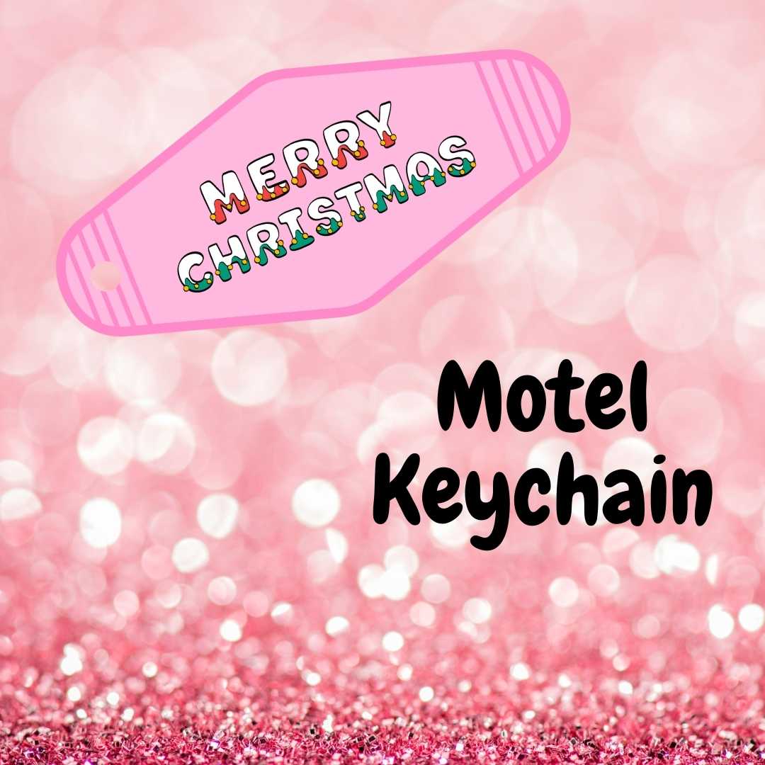 Motel Keychain Design 533