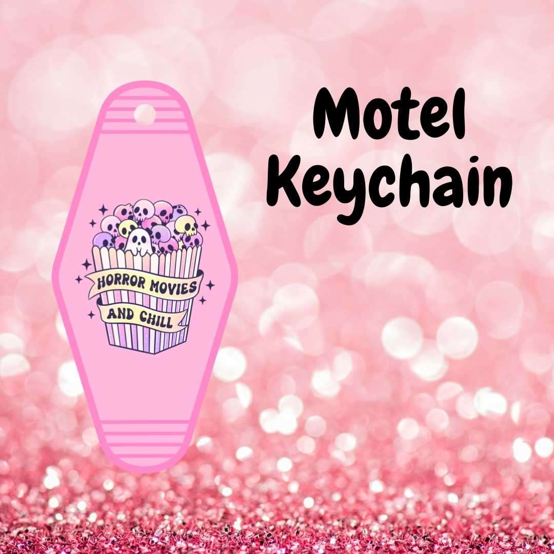 Motel Keychain Design 389