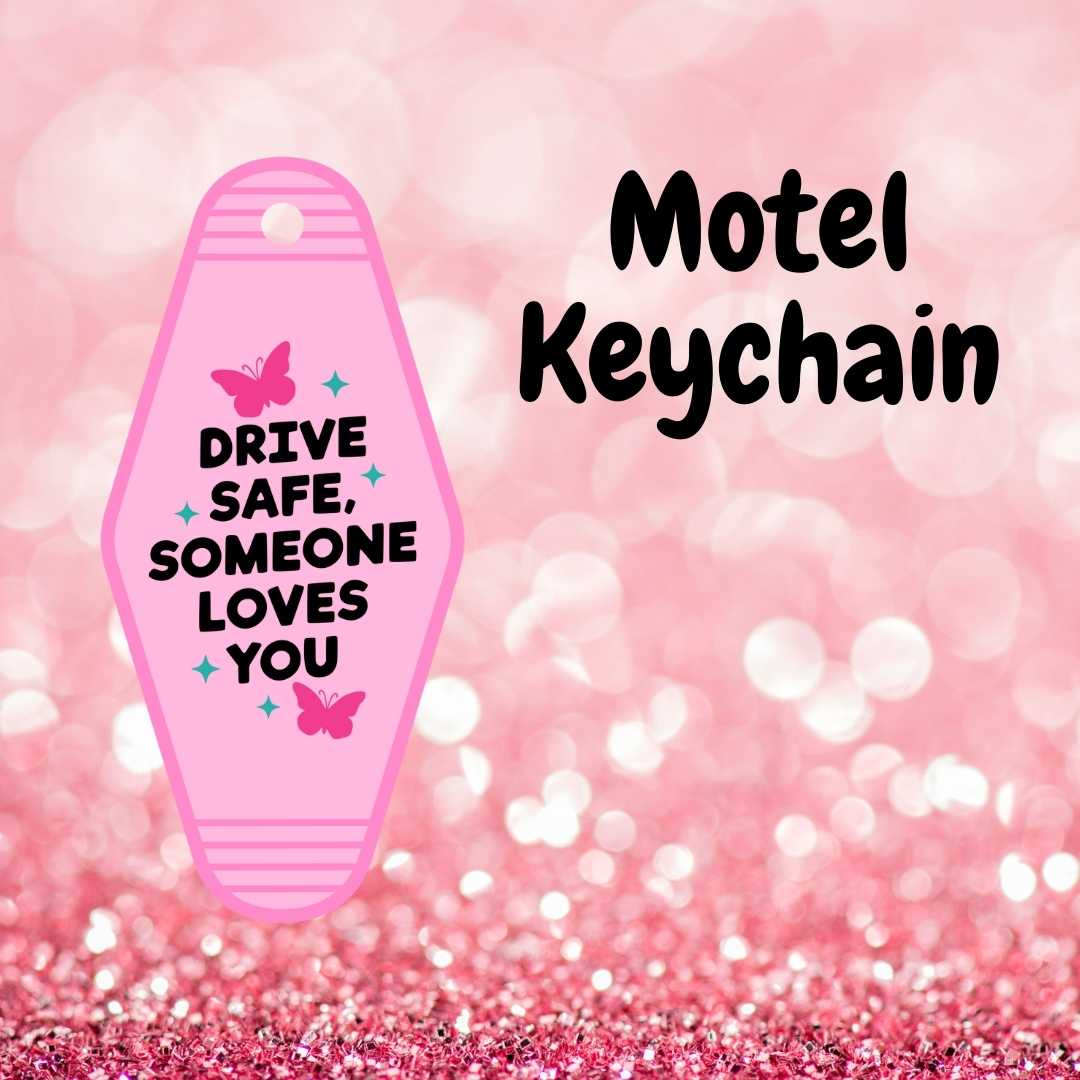 Motel Keychain Design 392