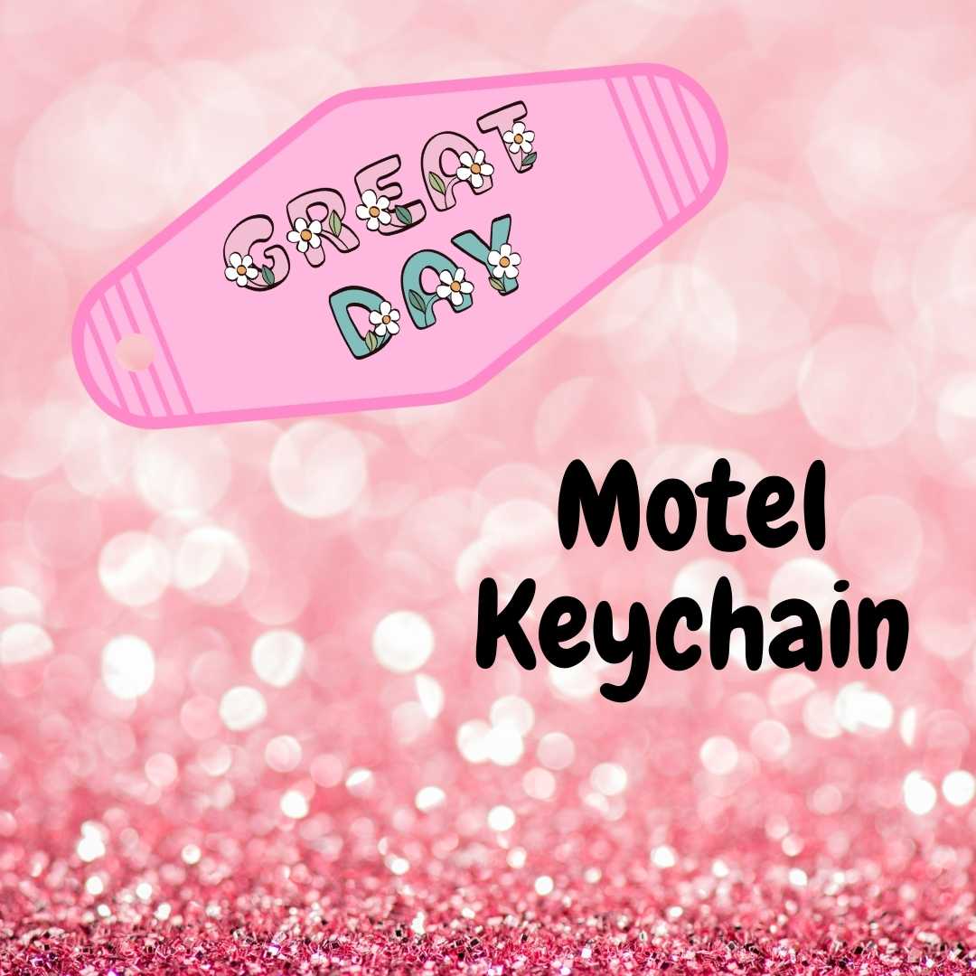 Motel Keychain Design 538