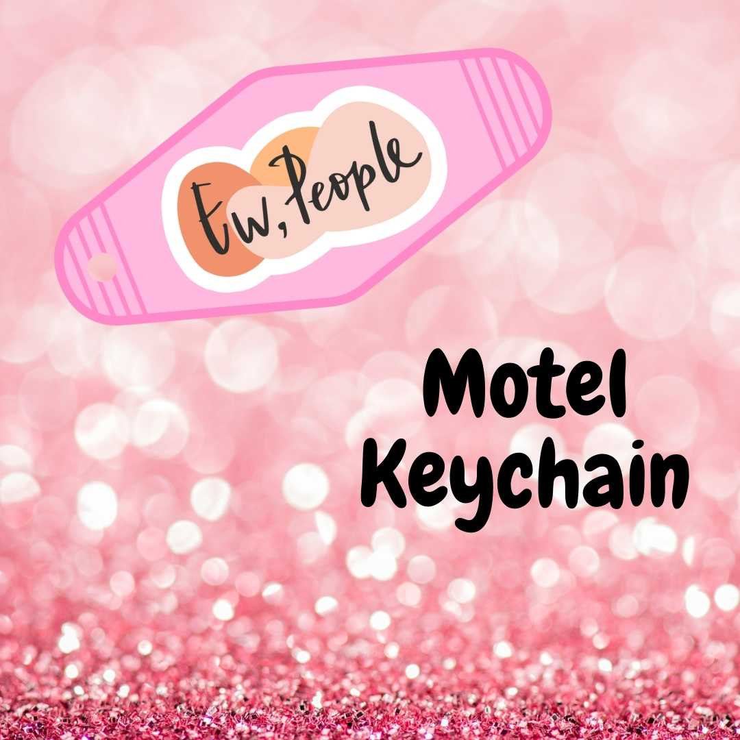 Motel Keychain Design 254