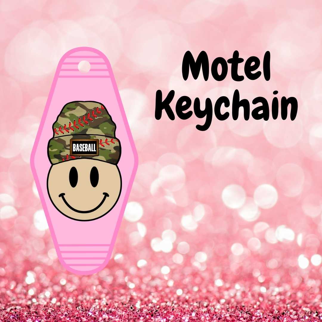 Motel Keychain Design 384