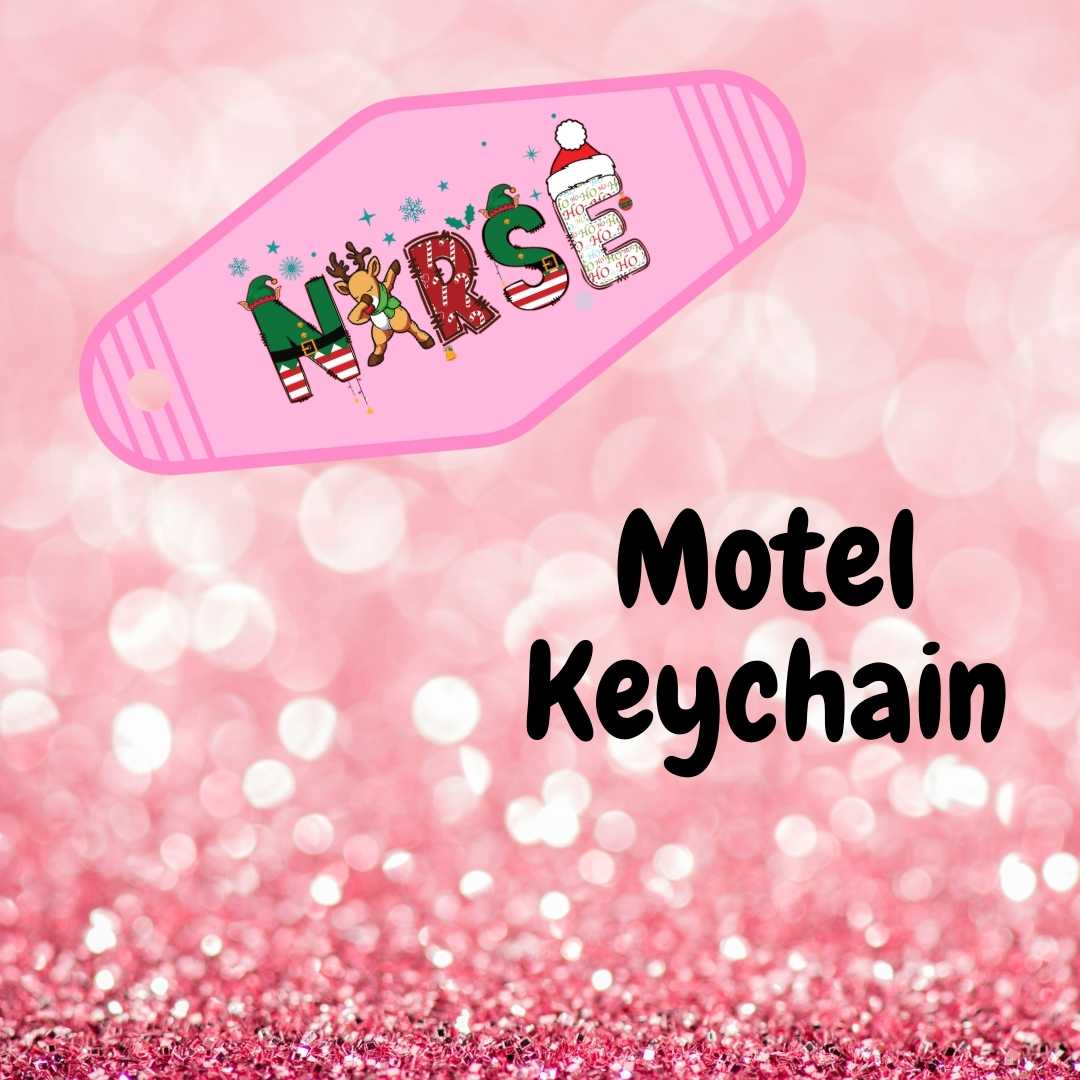 Motel Keychain Design 264