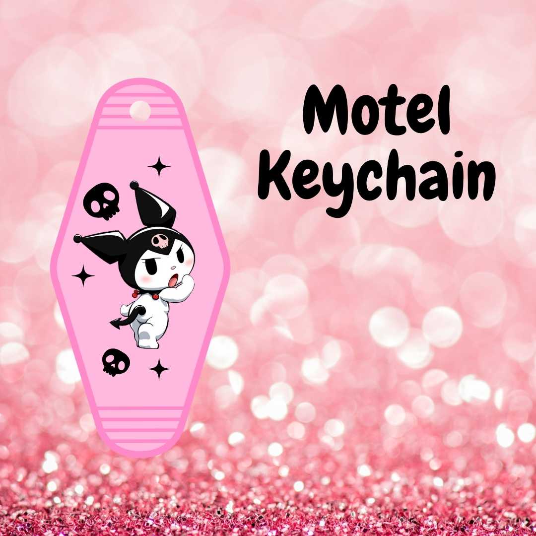 Motel Keychain Design 548